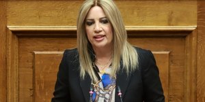 Η Φώφη Γεννηματά/ Φωτογραφία: EUROKINISSI- ΓΙΩΡΓΟΣ ΚΟΝΤΑΡΙΝΗΣ
