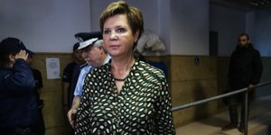 Η Ολγα Γεροβασίλη (Φωτογραφία: EUROKINISSI/ΓΙΑΝΝΗΣ ΠΑΝΑΓΟΠΟΥΛΟΣ)