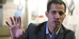 Ο Χουάν Γκουαϊδό/ Φωτογραφία: AP- Fernando Llano