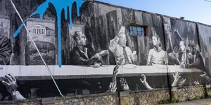 Η τοιχογραφία του εικαστικού καλλιτέχνη ΙΝΟ