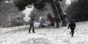 Ερχονται χιόνια στην Αθήνα/ Φωτογραφία: EUROKINISSI-ΓΕΩΡΓΙΑ ΠΑΝΑΓΟΠΟΥΛΟΥ
