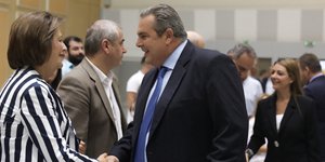 Ο Πάνος Καμμένος και η Μαρίνα Χρυσοβελώνη σε άλλες εποχές...- φωτογραφία intimenews