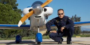 Αυτός είναι ο πιλότος του διθέσιου αεροσκάφους που κατέπεσε στο Μεσολόγγι (Φωτογραφία: Facebook)