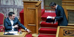 Το απρόοπτο μετά την κόντρα Τσίπρα- Μητσοτάκη- φωτογραφία eurokinissi