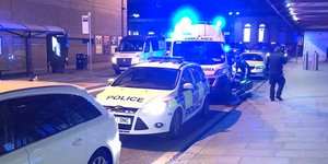 Επίθεση με μαχαίρι στο Μάντσεστερ. Φωτογραφία: Twitter