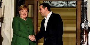 Ανγκελα Μέρκελ- Αλέξης Τσίπρας/ Φωτογραφία: Eurokinissi- ΜΠΟΛΑΡΗ ΤΑΤΙΑΝΑ 