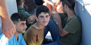 Εικόνα αρχείου από σκάφος με πρόσφυγες / Φωτογραφία: InTime News