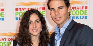 Ο Ναδάλ με την σύντροφό του Xisca. Φωτογραφία: Splash News