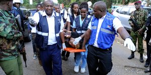 Κένυα: Ενας νεκρός από την επίθεση στο Ναϊρόμπι	(Φωτογραφία: AP Photo/John Muchucha)