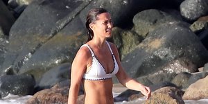 Ξέγνοιαστες στιγμές για την Πίπα Μίντλετον. Φωτογραφία: Splash News 