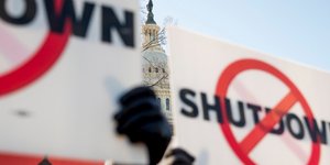 Συνεχίζεται το shutdown στις ΗΠΑ (Φωτογραφία: AP Photo/Andrew Harnik)
