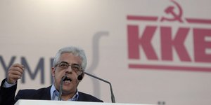 Ο Νίκος Σοφιανός υποψήφιος δήμαρχος Αθηναίων με το ΚΚΕ -Φωτογραφία: Intimenews/ΜΠΑΛΤΑΣ ΚΩΣΤΑΣ