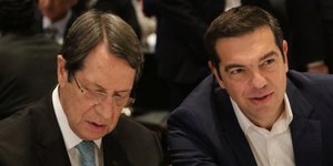 Αναστασιάδης Τσίπρας -Eurokinissi