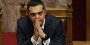 O Αλέξης Τσίπρας (Φωτογραφία: ΑΡ/Petros Giannakouris)