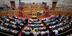 Σήμερα η ψηφοφορία στη Βουλή για τις Πρέσπες / Φωτογραφία: Eurokinissi