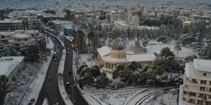 Η χιονισμένη Βίλλα Καζούλη