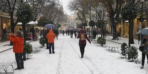 Χιόνια στην Κέρκυρα