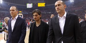 Αγγελόπουλοι και Γιαννακόπουλος /Φωτογραφία: Εurokinissi