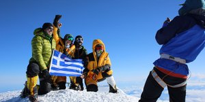 Οι δυο αλπινίστριες σε πρόσφατη