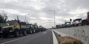 μπλόκο Νίκαιας/Φωτογραφία: Eurokinissi