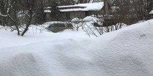 Θαμμένος στο χιόνι ο Καναδάς (Φωτογραφία: Twitter)