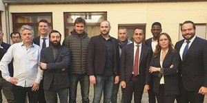 Ο Ντι Μάιο συνάντησε ηγετικά στελέχη των Κίτρινων Γιλέκων/ Φωτογραφία: Instagram