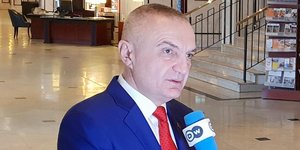 Ο πρόεδρος της Αλβανίας Ιλιρ Μέτα -Φωτογραφία: DW/Anila Shuka