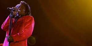 O Τζέιμς Μπράουν σε συναυλία του στη Σκωτία τον Ιούλιο του 2005 (Φωτογραφία αρχείου: AP/Matt Dunham)