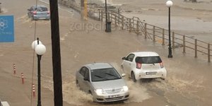 Πλημμύρες στην Κρήτη (Φωτο: zarpanews.gr)