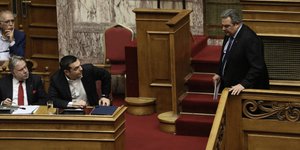 Πανος Καμμένος- Αλέξης Τσίπρας/ Φωτογραφία: INTIME NEWS- ΤΖΑΜΑΡΟΣ ΠΑΝΑΓΙΩΤΗΣ