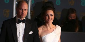 Πρίγκιπας Γουίλιαμ και Κέιτ Μίντλετον στα BAFTA/ Φωτογραφία: AP