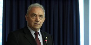 Ο Ευθύμιος Λέκκας/ Φωτογραφία: ΑΠΕ-ΜΠΕ/ΣΥΜΕΛΑ ΠΑΝΤΖΑΡΤΖΗ