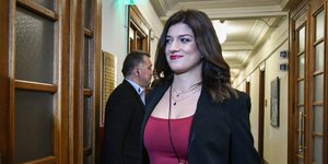 Η Κατερίνα Νοτοπούλου (Φωτογραφία: Eurokinissi/Τατιάνα Μπόλαρη)