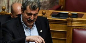 Ο Παύλος Πολάκης (Φωτογραφία: EUROKINISSI/ΤΑΤΙΑΝΑ ΜΠΟΛΑΡΗ)