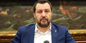 Ο Ματέο Σαλβίνι (Φωτογραφία: AP Photo/Andrew Medichini)