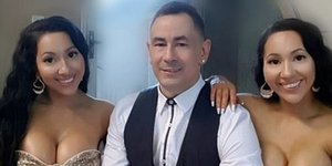 Οι αδελφές Λούσι και Άννα Ντετσίνκουε με τον φίλο τους Μπεν Μπάιρν (Φωτογραφία: Instagram)