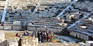Το αρχαίο θέατρο Λάρισας