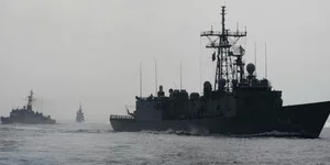 Από πρόσφατη άσκηση του τουρκικού Πολεμικού Ναυτικού / Φωτογραφία: AP Images