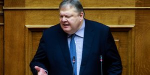 Ο Ευάγγελος Βενιζέλος (Φωτογραφία: EUROKINISSI/ ΓΙΩΡΓΟΣ ΚΟΝΤΑΡΙΝΗΣ)