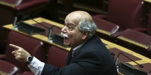 Ο πρόεδρος της Βουλής Νίκος Βούτσης- φωτογραφία intimenews