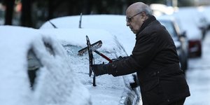 Από την πρόσφατη χιονόπτωση στην Αθήνα / Φωτογραφία: SOOC