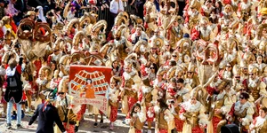 Μεγάλη συμμετοχή στο Πατρινό Καρναβάλι (Φωτο: Eurokinissi)