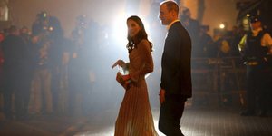 Ο πρίγκιπας Γουίλιαμ και η Κέιτ Μίντλετον /Φωτογραφία: AP