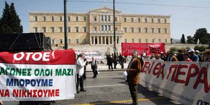 Από παλιά διαμαρτυρία της ΟΤΟΕ (Φωτο αρχείου: Eurokinissi)