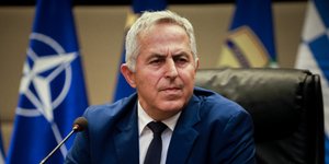 Ο Ευάγγελος Αποστολάκης/ Φωτογραφία: EUROKINISSI- ΓΙΩΡΓΟΣ ΚΟΝΤΑΡΙΝΗΣ