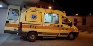Ασθενοφόρο κατά τη διάρκεια διακομιδής / Φωτογραφία αρχείου: EUROKINISSI