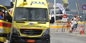 Ασθενοφόρο του ΕΚΑΒ/ Φωτογραφία: Eurokinissi- ΠΑΠΑΔΟΠΟΥΛΟΣ ΒΑΣΙΛΗΣ