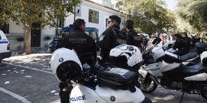 άνδρες της ΕΛ.ΑΣ./Φωτογραφία: Eurokinissi