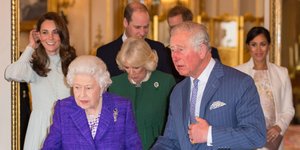 Η εκδήλωση για τα 50 χρόνια του Καρόλου ως πρίγκιπας της Ουαλίας. Φωτογραφία: AP