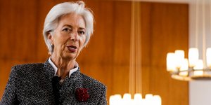 Κρίστίν Λαγκάρντ /Φωτογραφία: ΑΡ